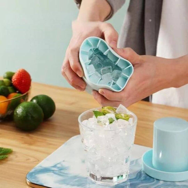 Forma de Silicone para Gelo - Sempre Acessível
