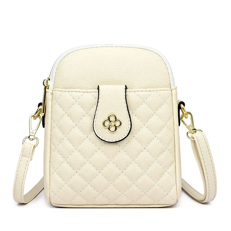 Bolsa Crossbody Girassol Feminina - Couro