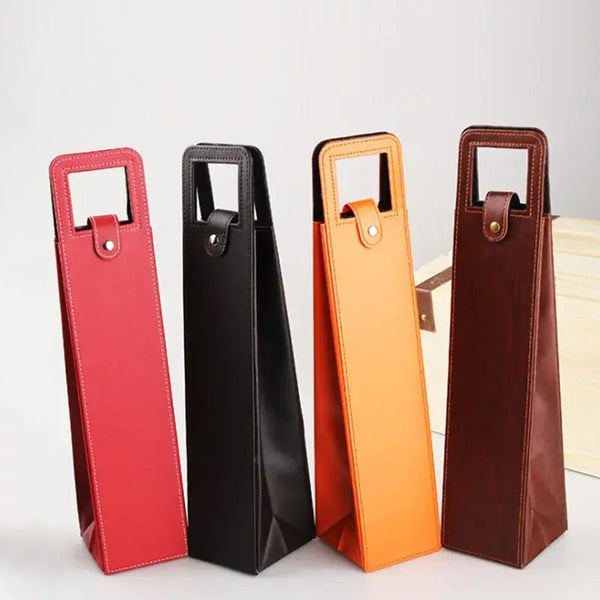 Bag de Vinho Universal Couro - Sempre Acessível