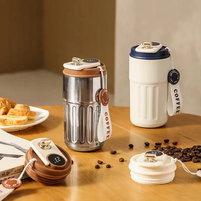 Garrafa Térmica Inteligente de Café Sempre Acessível