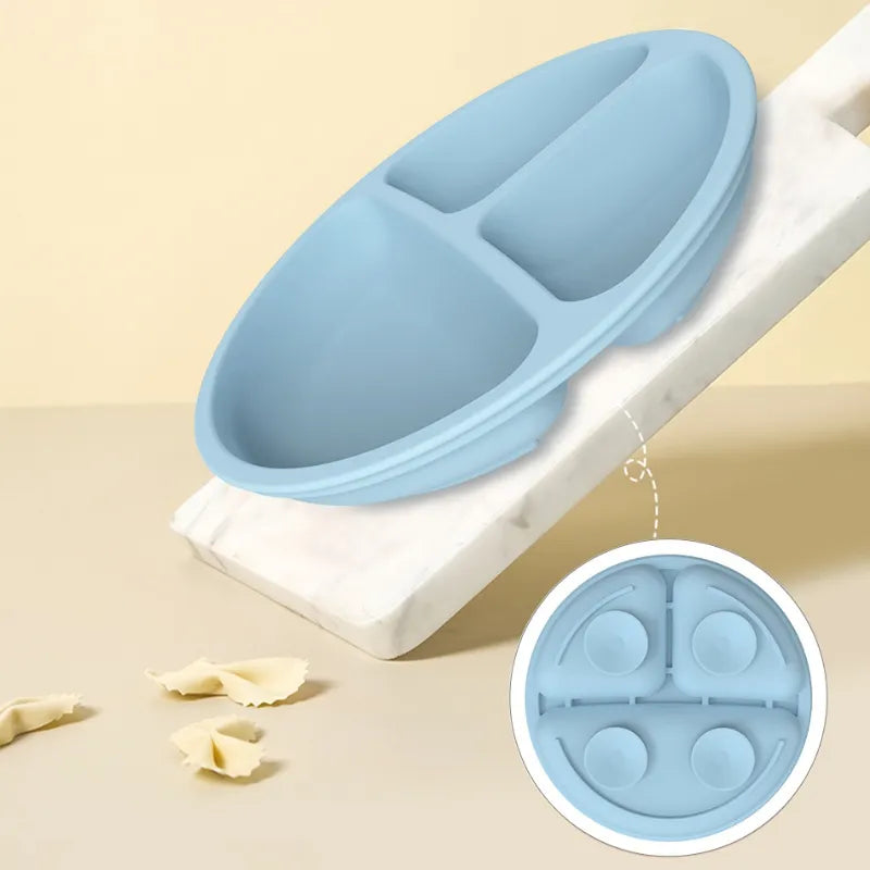 Kit Introdução Alimentar Silicone 9 Peças