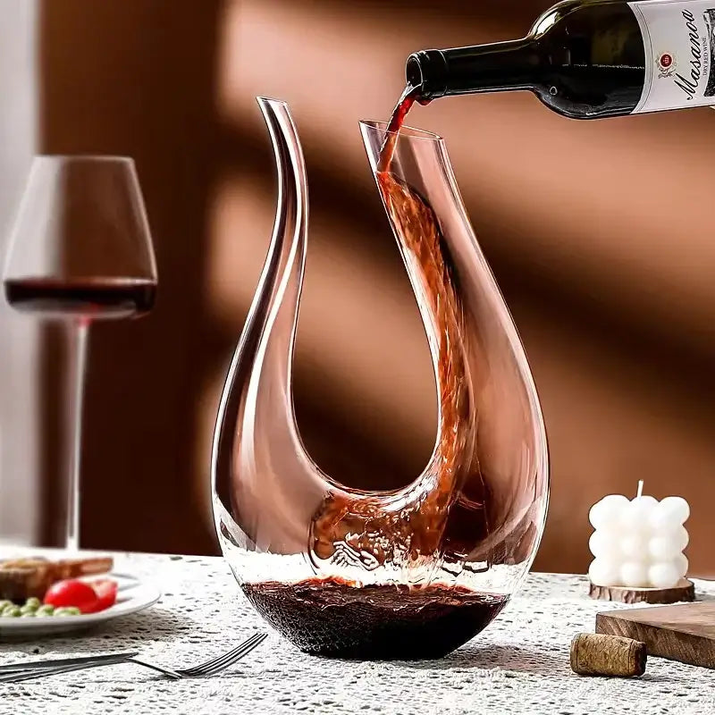Decanter de Cristal Cisne Sempre Acessível