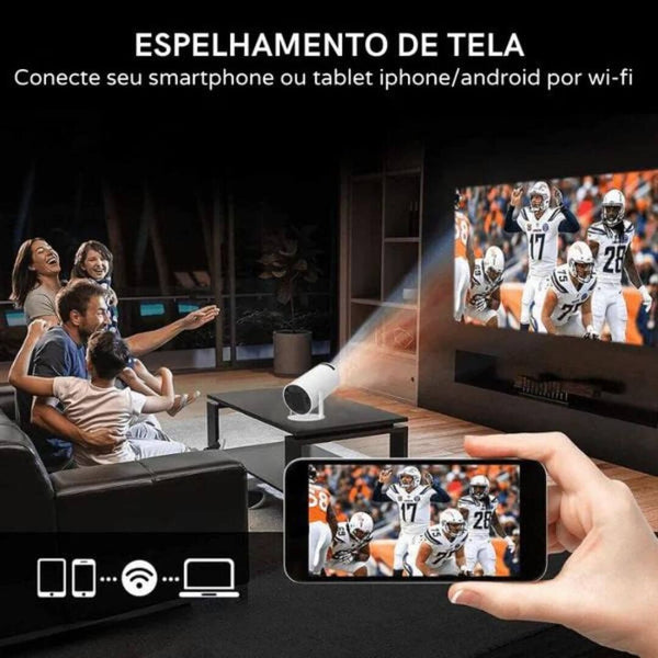 Projetor Z8 4K Cinema 150" Polegadas Sempre Acessível - 57% OFF - FRETE GRÁTIS - BLACK FRIDAY