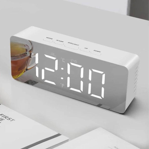 Despertador Digital Moderno Sempre Acessível