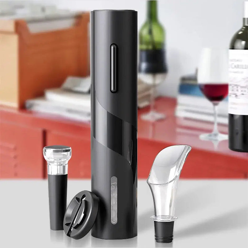 Abridor de Vinho Elétrico Sempre Acessível  + 3 Brindes Grátis