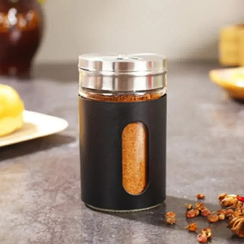 Frasco de temperos Inoxidável Cromado Sempre Acessível