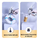 Kit Aspirador de Pó Portátil Jet Vac 500 Turbo -  5 em 1 Sempre Acessível - 57% OFF E FRETE GRÁTIS