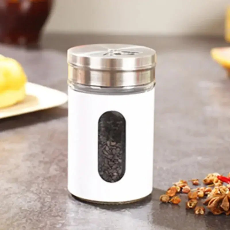 Frasco de temperos Inoxidável Cromado Sempre Acessível