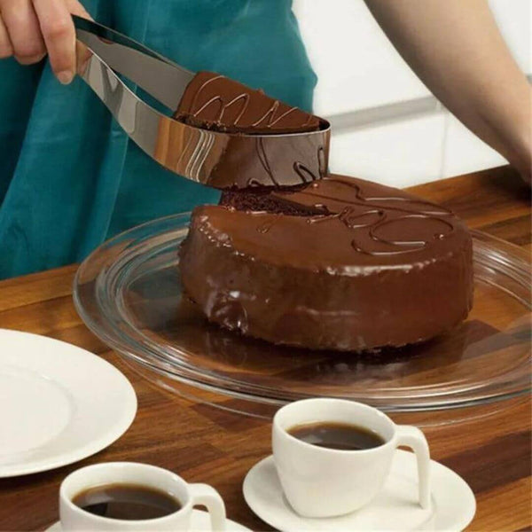 Fatiado de Bolo Inoxidável Sempre Acessível