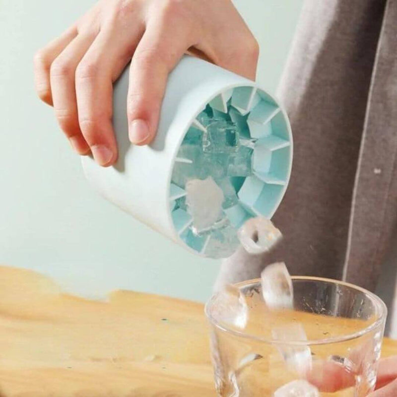 Forma de Silicone para Gelo - Sempre Acessível