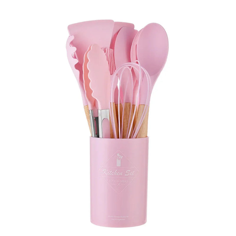 12 pcs Conjunto Premium Utensílios Cozinha Sempre Acessível