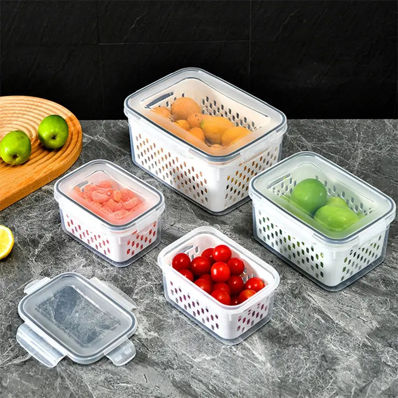 Organizador de geladeira Multifuncional - Sempre Acessível