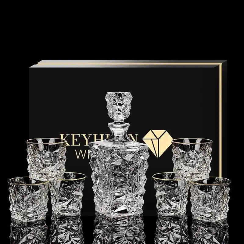 Decanter Diamond Boss Vinho e Wisky Sempre Acessível