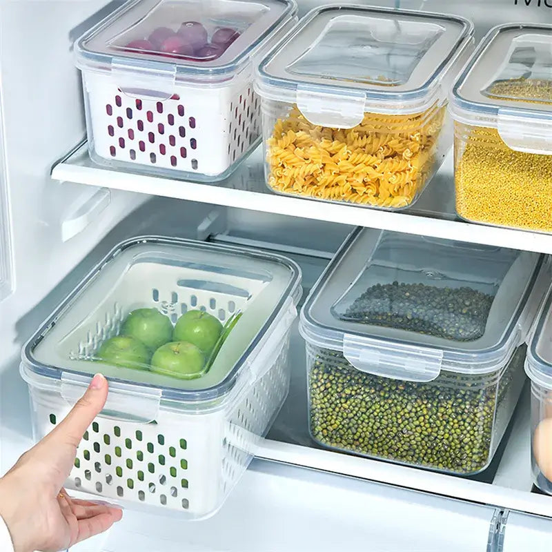 Organizador de geladeira Multifuncional - Sempre Acessível