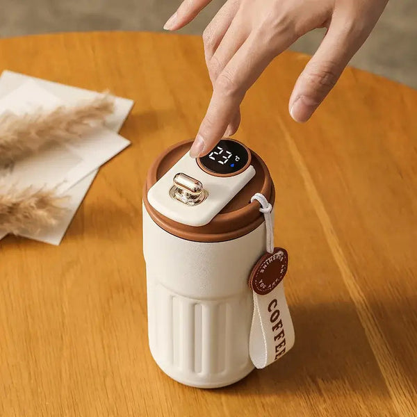 Garrafa Térmica Inteligente de Café Sempre Acessível