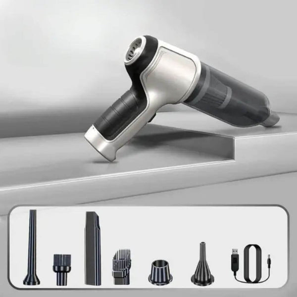 Kit Aspirador de Pó Portátil Jet Vac 500 Turbo -  5 em 1 Sempre Acessível - 57% OFF E FRETE GRÁTIS