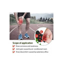 Emplasto Com Extrato de Ervas Chinesas Para Alivio De Dores Do Joelho Pescoço Braço Adesivo Com 10 unidades