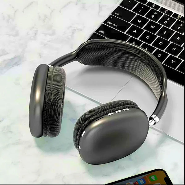 Fone de Ouvido Bluetooth P9 Air - Som de Alta Qualidade - Envio Imediato