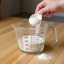 Jarra Medidora 500ml Com Bico E Alça Em Vidro Grosso Resistente