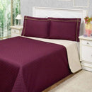 Kit Colcha Cobre Leito Casal Queen 2,40x2,60 Dupla Face