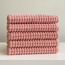 Kit de Tapete Bolinha 04 Unidades Antiderrapante Microfibra Toque Suave Super Macio