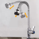 Inox Prata Torneira Com Chuveiro Com Rotação De 360° Cozinha - Sempre Acessível