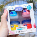 Bálsamo Labial Hidratante E , Nutre Suaviza Para Prevenção De Lábios Duradouros Secos (4/6 Unidades)