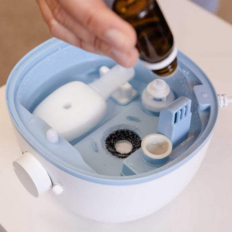 Umidificador de Ar Pequeno 2,3L 3x1 com Luminária e Aromatizador de Ambientes