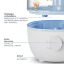 Umidificador de Ar Pequeno 2,3L 3x1 com Luminária e Aromatizador de Ambientes