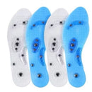 Palmilha Magnetica Pontos Acupuntura Ortopedica Ativa Circulação Alívio Dores Cansaço Pés