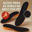 PAR DE PALMILHA ORTOPÉDICA EM GEL ANATÔMICA PARA ESPORÃO E DORES NOS PÉS