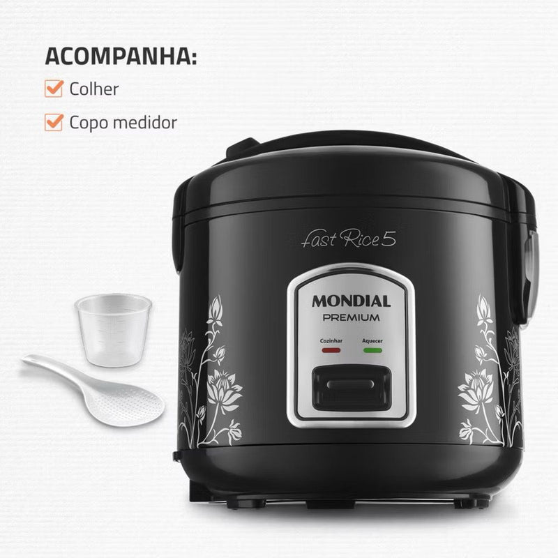 Panela elétrica de arroz 5 xícaras - FRETE GRÁTIS