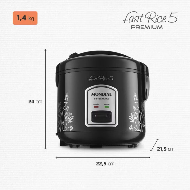 Panela elétrica de arroz 5 xícaras - FRETE GRÁTIS