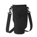 Suporte para Copo ou Garrafa Bolsa Porta Garrafas Alça Ajustável e Bolso para Ombro Portátil