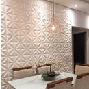 Kit de Placas PVC Revestimento 3D Decoração Para Parede