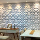 Kit de Placas PVC Revestimento 3D Decoração Para Parede