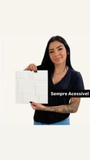 Kit de Placas PVC Revestimento 3D Decoração Para Parede