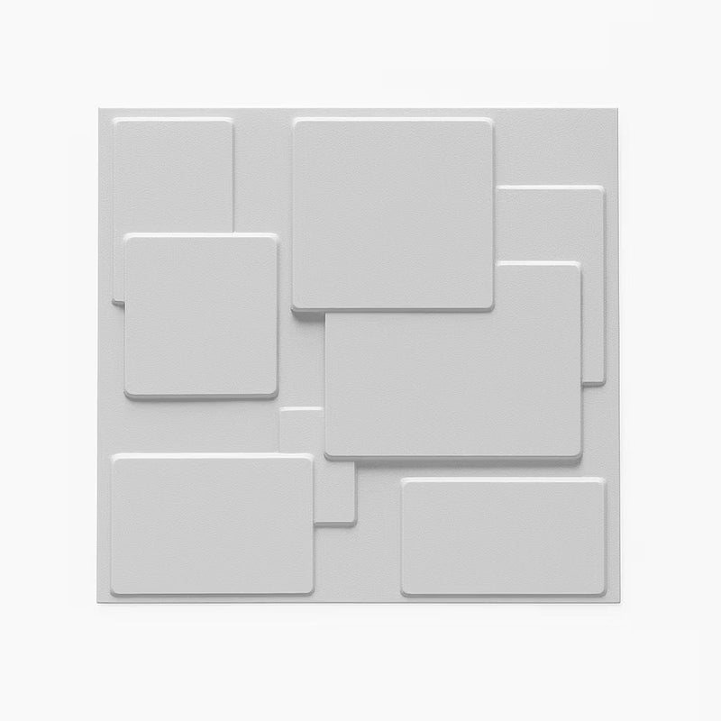 Kit de Placas PVC Revestimento 3D Decoração Para Parede