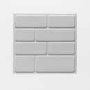 Kit de Placas PVC Revestimento 3D Decoração Para Parede