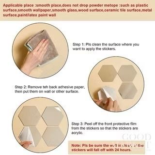 12pcs/1set Adesivos De Parede De Espelho 3D Adesivo De Vinil