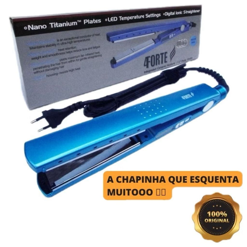 Prancha Chapinha Alisadora Profissional