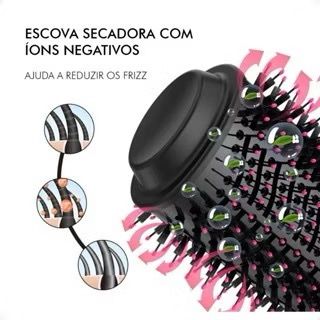 Escova de cabelo Secadora de Cabelo