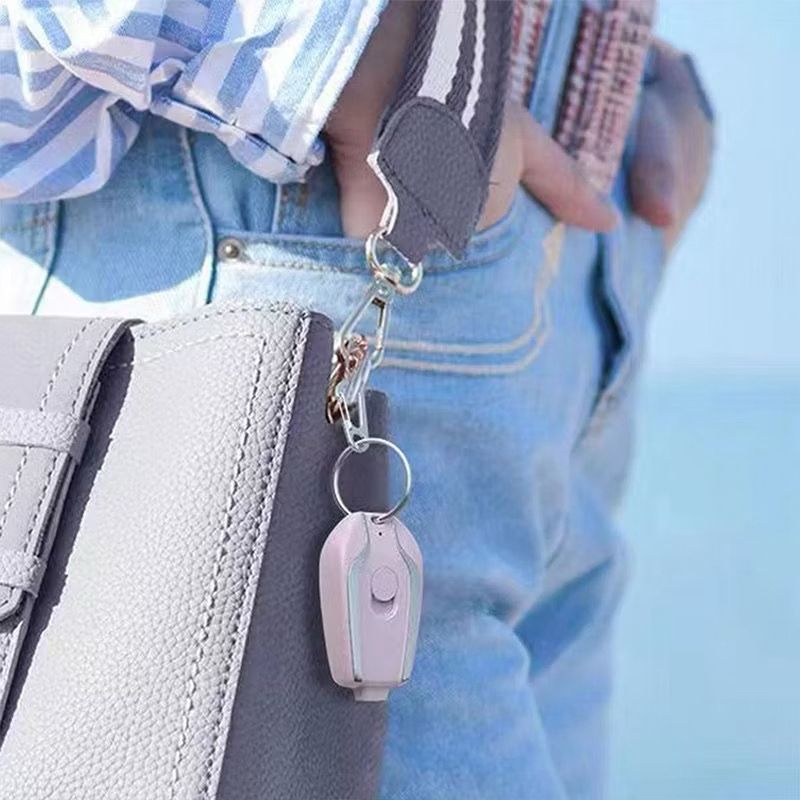 KIT Chaveiro Power Bank Portátil 1500mAh