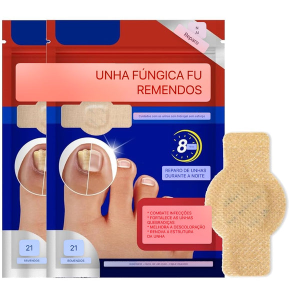 Adesivos Antifúngicos Para Tratamento De Unhas , Reparos De Onicomicose - Sempre Acessível