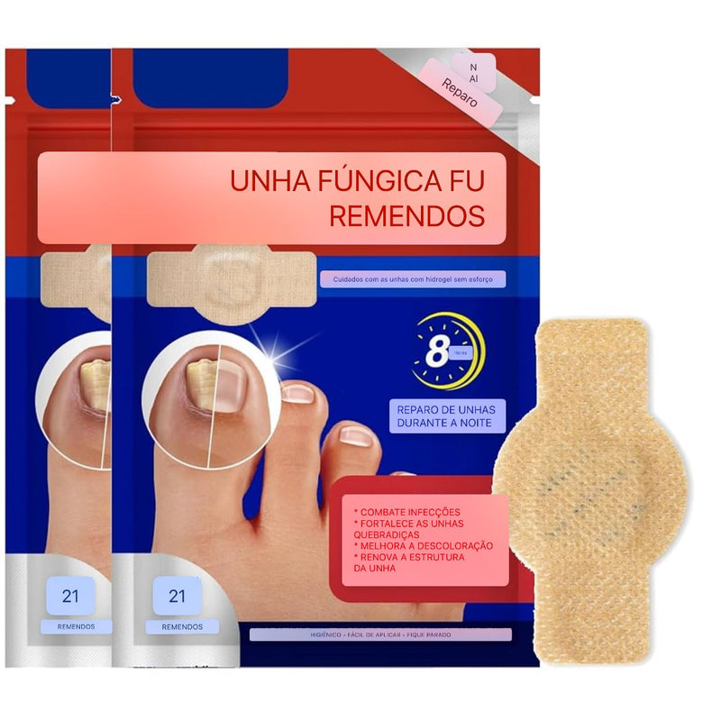 Adesivos Antifúngicos Para Tratamento De Unhas , Reparos De Onicomicose - Sempre Acessível
