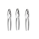 Kit 3 Quebra Nozes Castanhas Inox