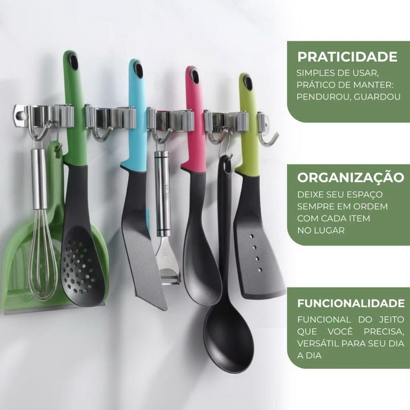 Suporte Vassoura Organizador