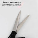 Tesoura com Mira Guia a Laser Para Cortes Precisos - FRETE GRÁTIS!