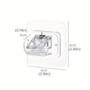 Suporte Cortina Varão Dupla Face adesivo 4pçs