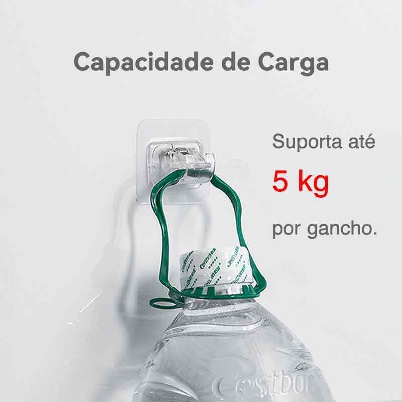 Suporte Cortina Varão Dupla Face adesivo 4pçs